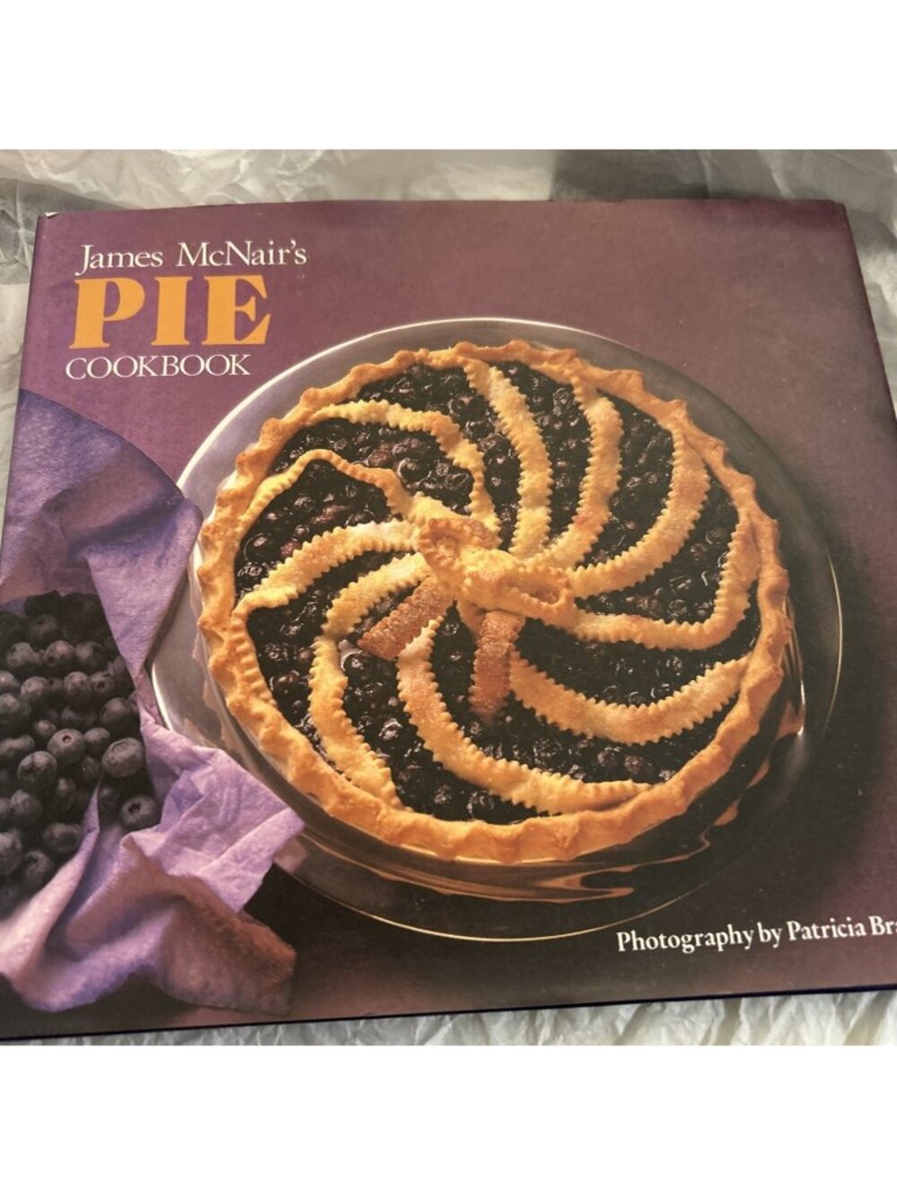 James McNair's Pies Cookbook Hardcover James MCNAIR Book Great